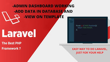 Laravel for beginner | Admin Dashboard Working with Bootstrap Template | Web development | in Urdu