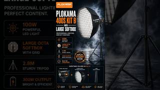 Professional Softbox Lighting Kit Pakistan | Plokama 400S Kit B #plokama #studiolighting