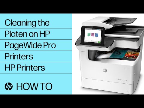 Cleaning the Platen on HP PageWide Pro Printers | HP Printers | HP