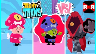 Teeny Titans - Mother Mae Eye & Other Mae Eye VS The Hooded Hood - iOS / Android Gameplay Video