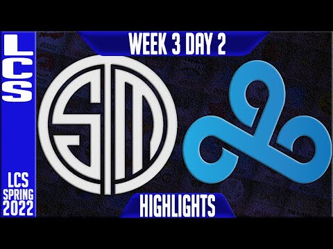 TSM vs C9 Highlights | LCS Spring 2022 W3D2 | Team Solomid vs Cloud 9