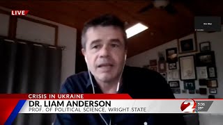 WDTN: Wright State professor discusses the Russian invasion into Ukraine