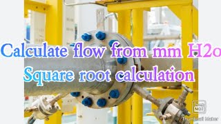 Famous calculate mm H2o To Ton/ H Flow (square root calculation) Profile