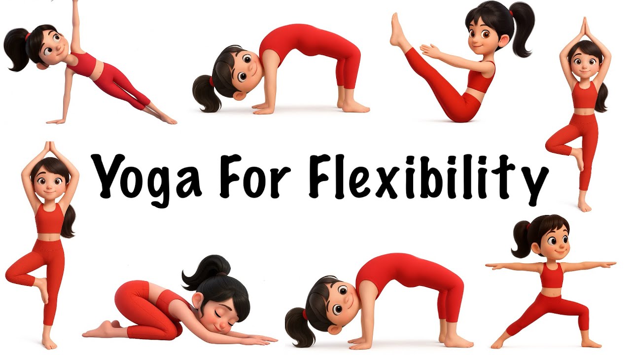Yoga For Sharp Focus & Memory | Yoga For Flexibility | Yoga For Kids ...