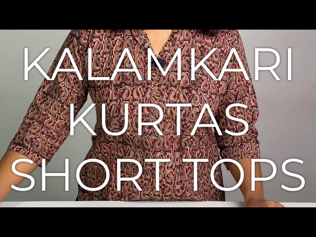Corporate Red Pure Kalamkari Cotton Anarkali Kurta for online  shopping-PKK1777