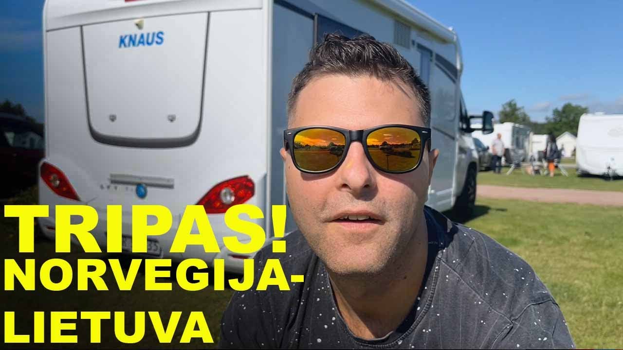 Norvegija- Lietuva Express tripas kemperiu!