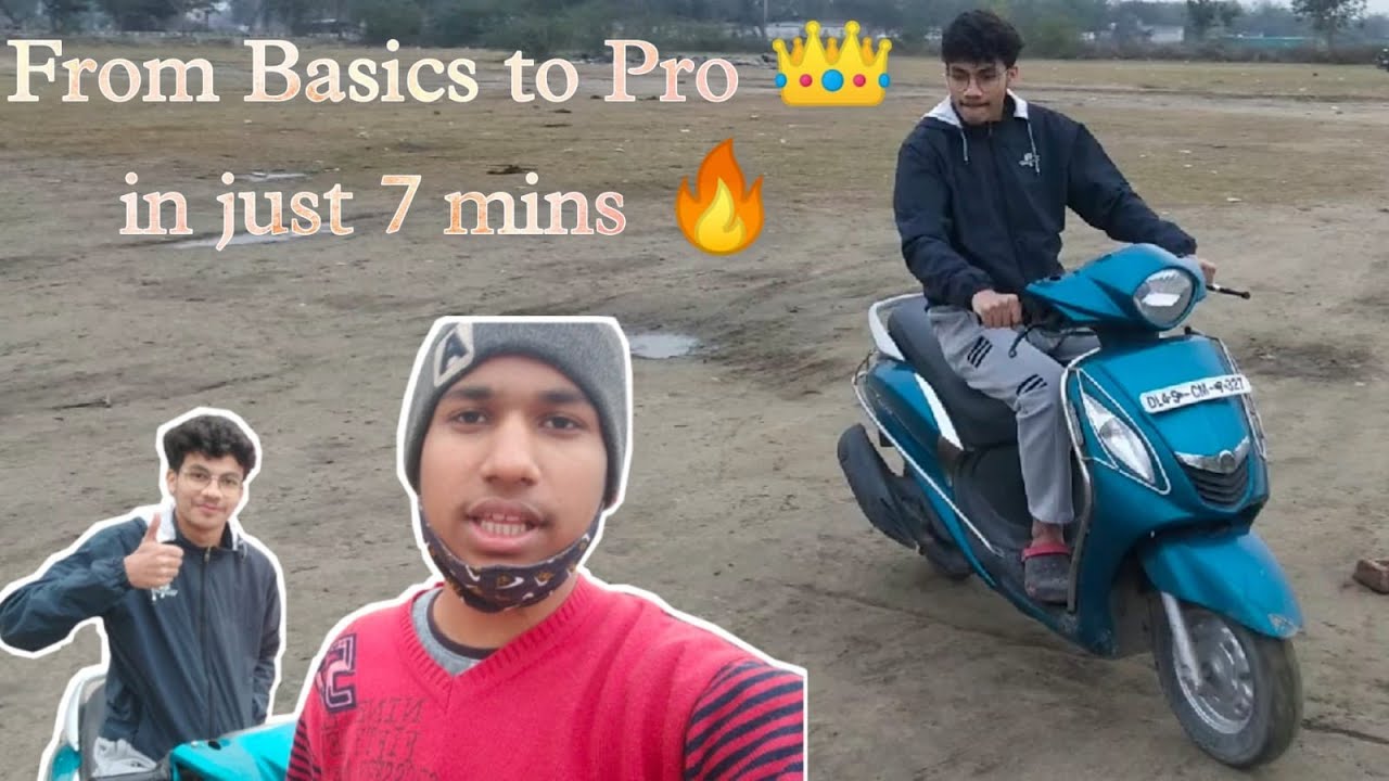 Learn How to Drive a Scooty in Just 7 mins ! YouTube
