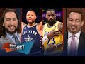 2024 NBA All Star East Beat West LeBron Talks Retirement Dame Wins MVP NBA FIRST THINGS FIRST 