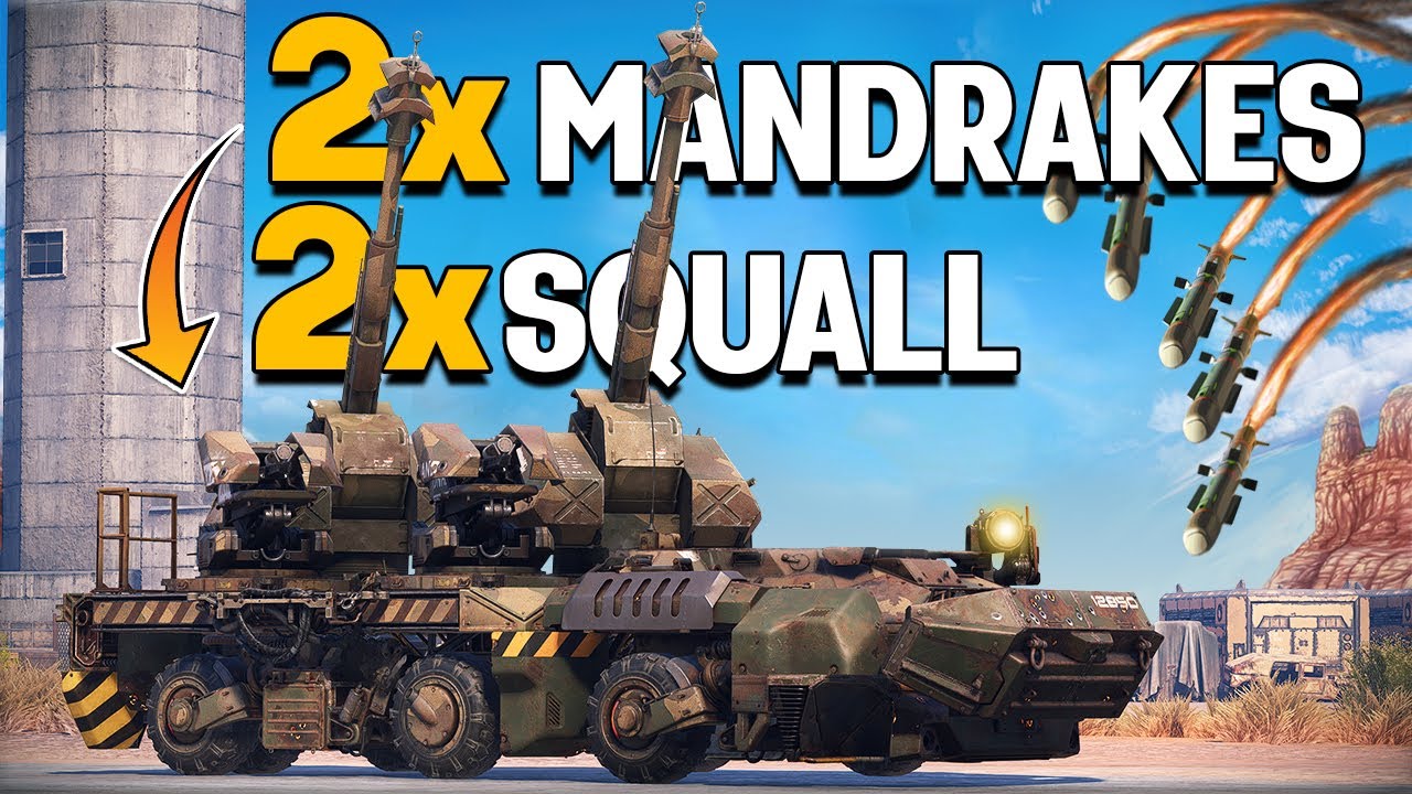 I Turned Crossout PVP in an Artillery HELL! (Squall Review)