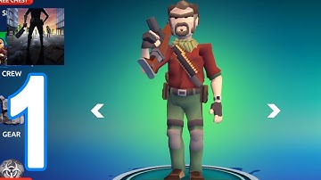 Zombie Blast Crew - Gameplay Walkthrough Part 1 - 1-6 Level (iOS, Android)