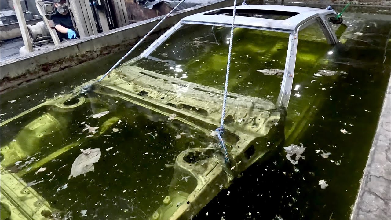 Chemical Dipping a 1986 AE86 Toyota Corolla , Most Challenging dip of the year