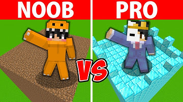 Minecraft NOOB vs PRO: SAFEST SECURITY TOWER BUILD CHALLENGE