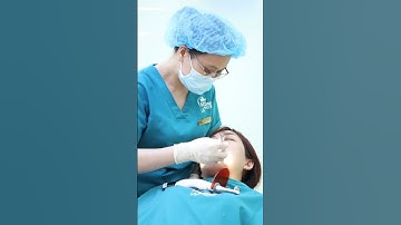 Răng bị ố vàng khi niềng có nên tẩy trắng không? #nhakhoahanoisydney #niengrang #shorts