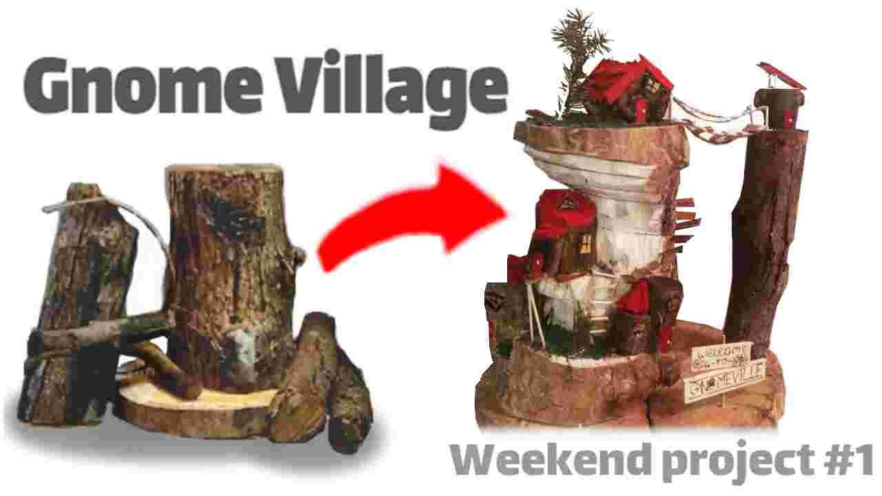 Building Gnomeville! (Gnome house) - Weekend project | Alex Karatzky