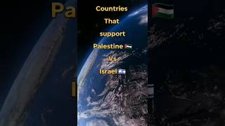 israel vs palestine that support countries #shorts