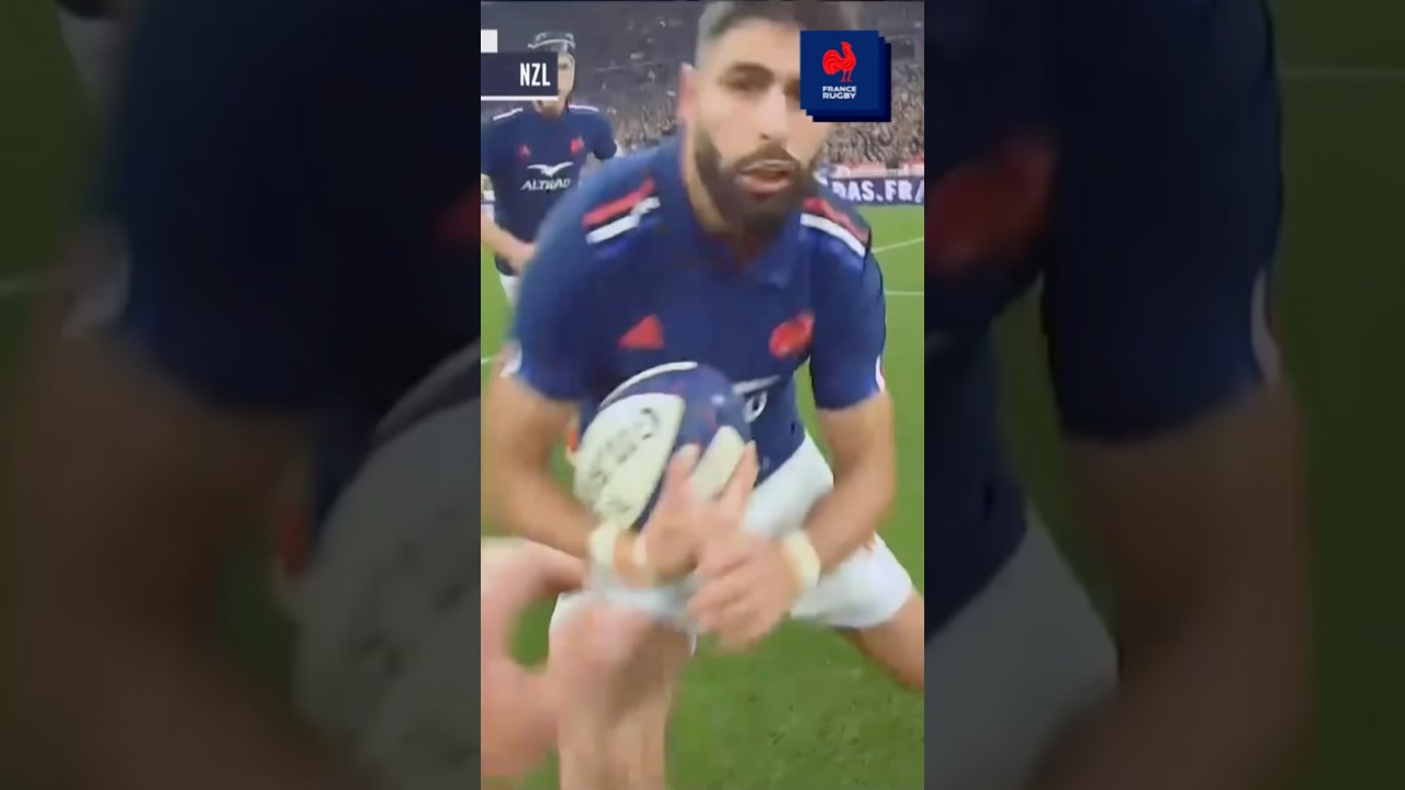 ? Une entrée fracassante dans le #XVdeFrance fracassante pour Romain Buros ?#FRANZL #NeFaisonsXV