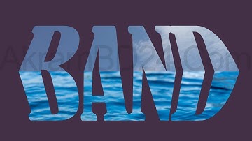 Bending 3D Design Text Effect Photoshop CC Bangla Tutorial By AkramBD24.Com