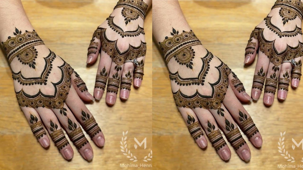 New Stylish Mehndi Design || Simple Eid Mehndi Design 2023 || Tasannas ...