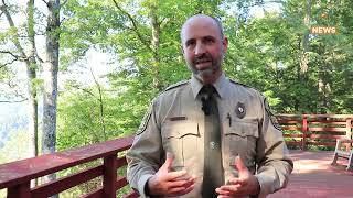 Jack Sykes honored at Breaks Interstate Park