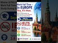 Study in Europe Without IELTS | Affordable Europe Education for Indian Students