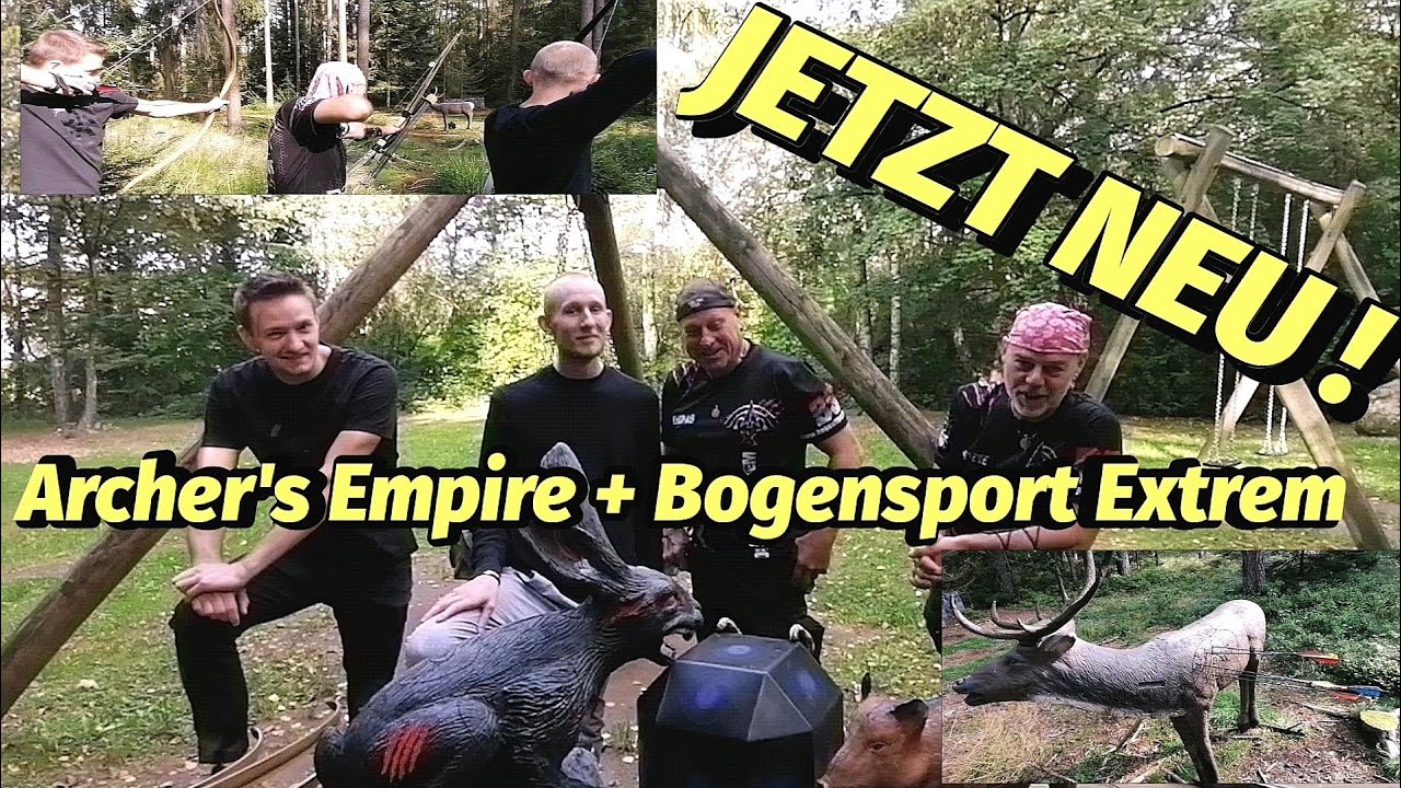 Archer's Empire + Bogensport Extrem. Partner des Bogensports. ALLES: Bögen, Tabs, Sturmvogelfedern