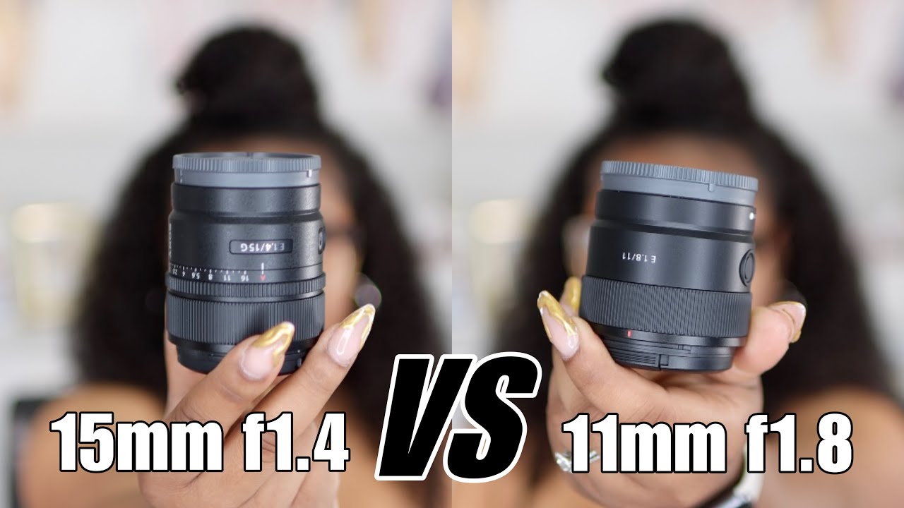 BEST LENS to use on the Sony ZVE1 for VLOGGERS! YouTube