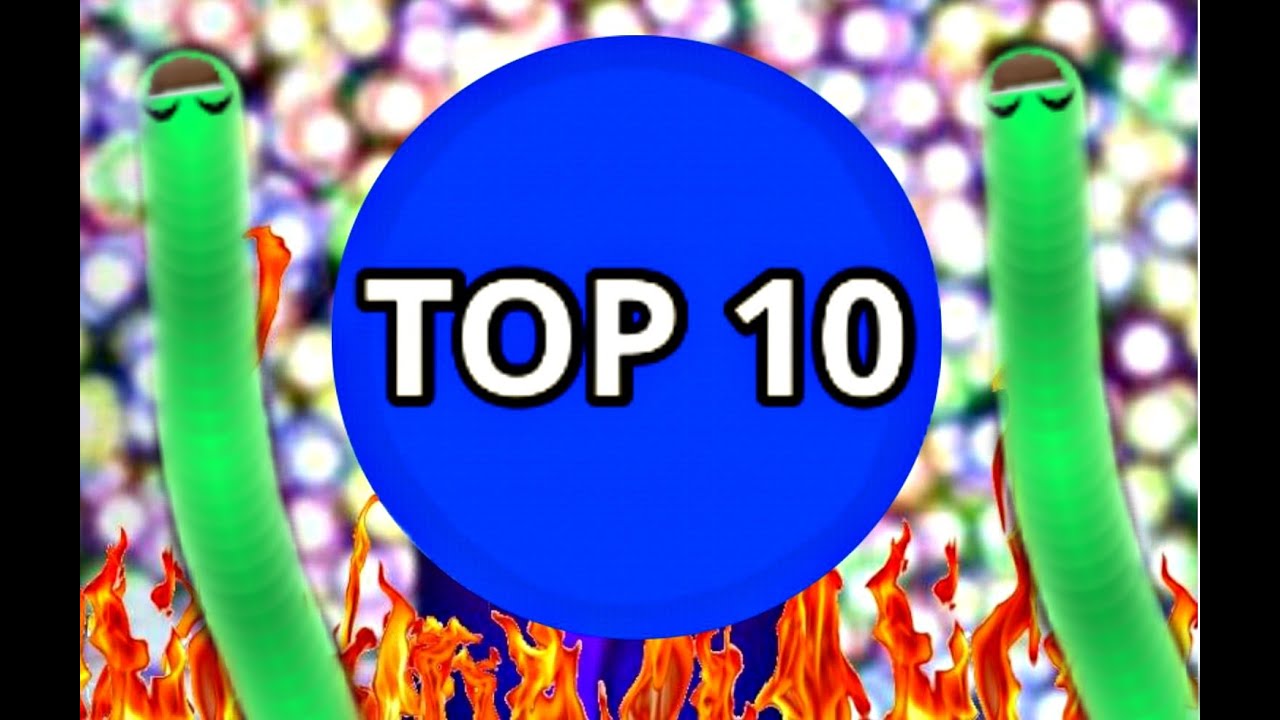 SLITHER IO TOP 10 BEST PLAYERS 2016 PART2 YouTube
