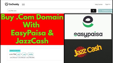 How To Buy Domain with EasyPaisa & Jazz Cash in Pakistan | Buy Domain For Blogger |