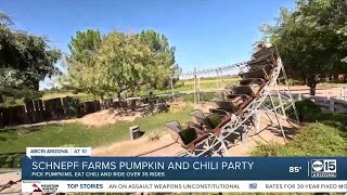 Check out the Schnepf Farms’ Pumpkin & Chili Party