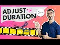 How to ADJUST THE DURATION of your ANIMATIONS in Canva 😮