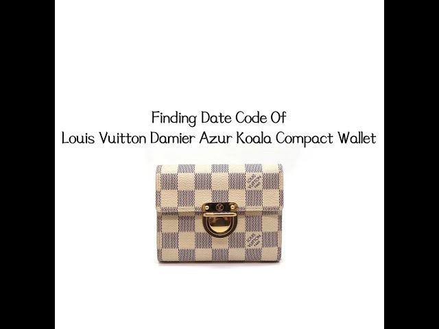 Louis Vuitton Damier Ebene Koala Compact Wallet