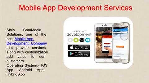 Custom software development services