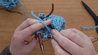 Second Finger & Thumb - Snowball Mittens