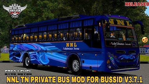 DOWNLOAD NNL TN PRIVATE BUS MOD FOR BUS SIMULATOR INDONESIA V3.7.1 #bussidmods