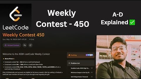 Leetcode Weekly - 450 | A - D Explained ✅