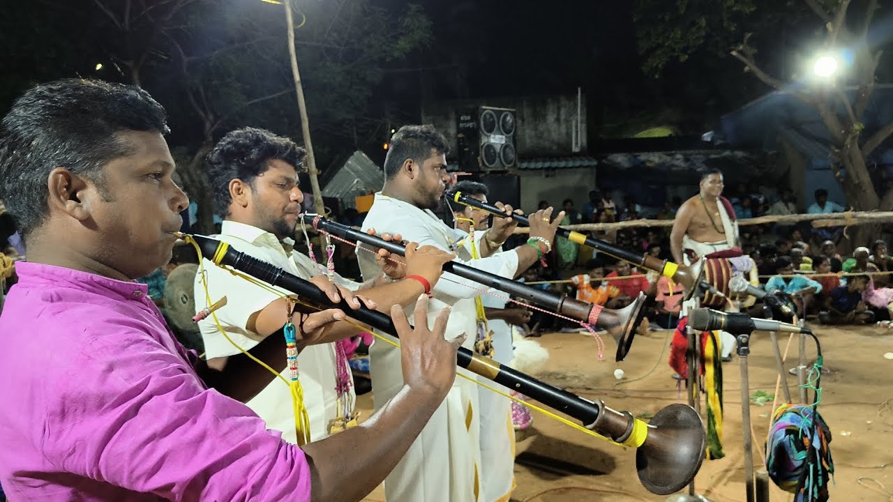 அதிரடியாண கடலூர் சந்துரு கரகாட்டம்