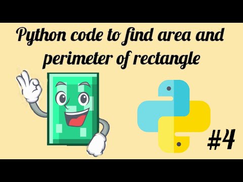 Python Code to Find Area And Perimeter Of Rectangle | Python Programs For Beginner | Python Tutorial
