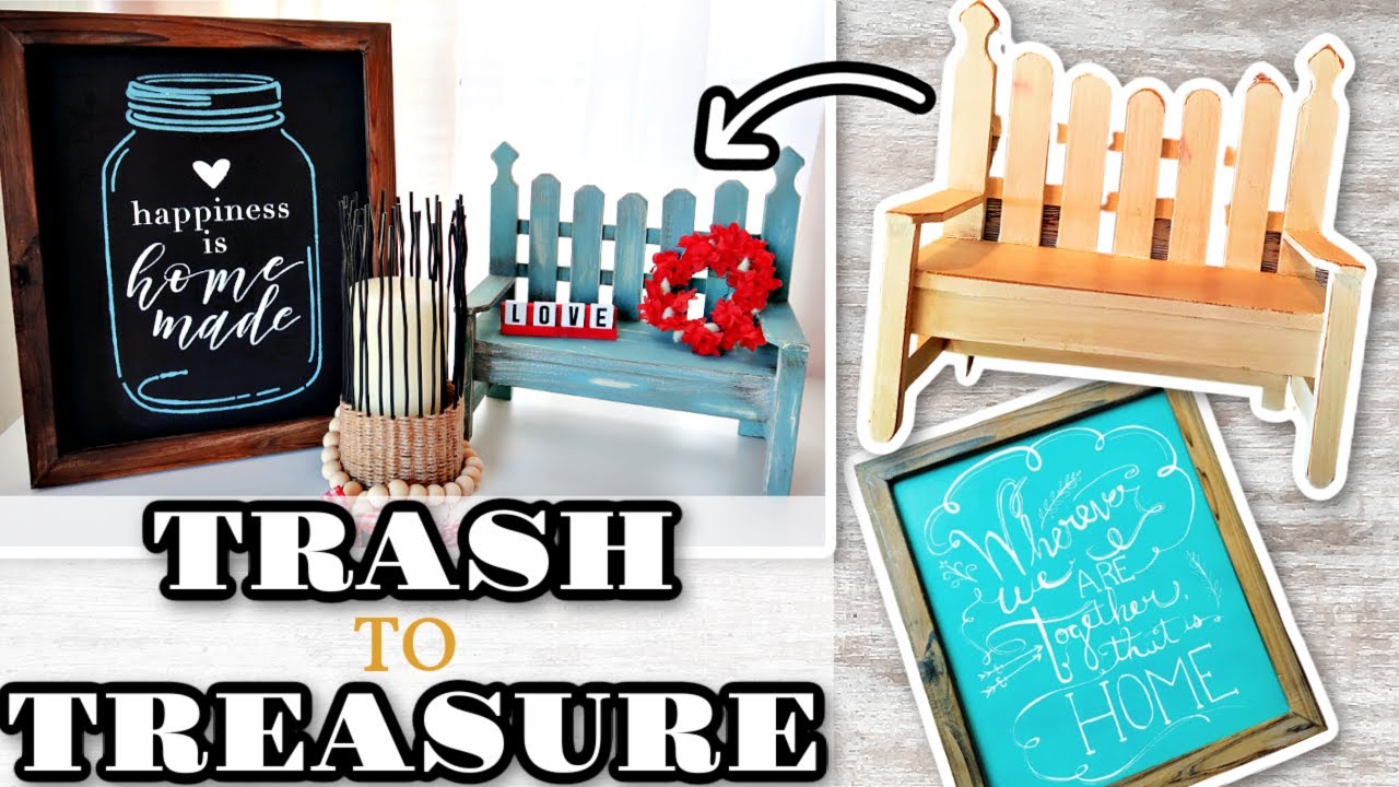 Farmhouse TRASH TO TREASURE 2021 | How to FLIP THRIFT STORE finds ...