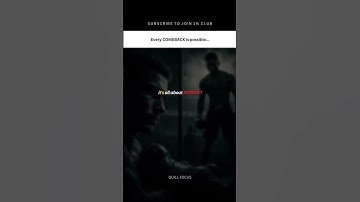 The Secret to a COMEBACK... #Comeback #ytshorts