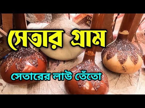 ভালো কোয়ালিটির সেতার, তানপুরা, সরোদ, সন্তুর, এস্রাজ কিনতে, এই গ্রামে আপনাকে আসতেই হবে || Setar Sitar