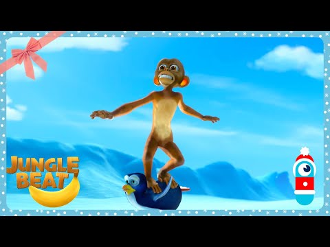 스노우 펭귄 <strong>서핑</strong> | 정글비트 WildBrain 한국어 Jungle Beat