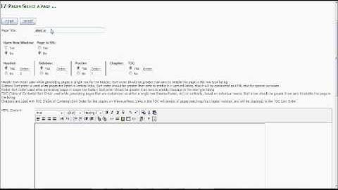 Adding an extra page to Zencart via ezpages English version