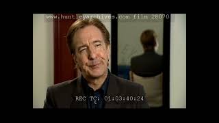 Alan Rickman Love Actually interview