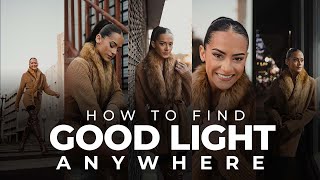 How to Find Good Portrait Lighting ANYWHERE | Master Your Craft