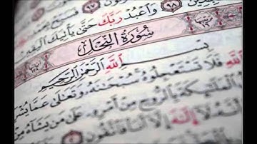 سورة النحل الشيخ عبدالله الجهني Al Johany Surat Al Nahl