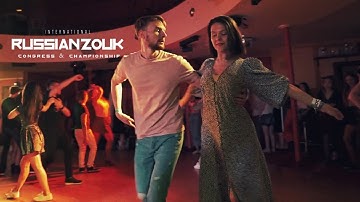 Russian Zouk Congress Pre-party 2021. Sergey Kolpikov & Tatyana Sergeeva #Zouk improvisation