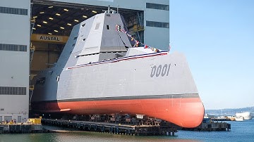 How US Navy Launched its Super Advanced $5 Billion Stealth Ship