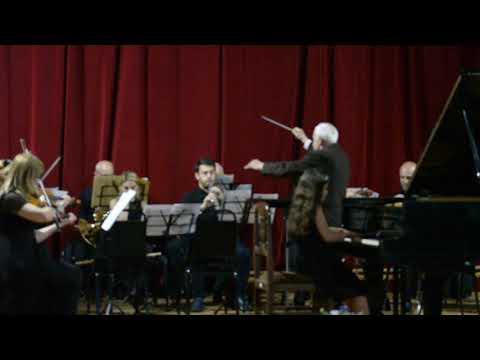 Ana Chikashua.10years. ანა ჩიკაშუა.  Joseph Haydn - Piano Concerto re major I.