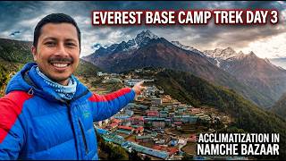 A different side of Everest no one expects | Namche Bazaar in the Rain | EBC Trek Day 3