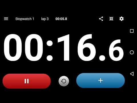 Stopwatch X: Sports Lap Timer